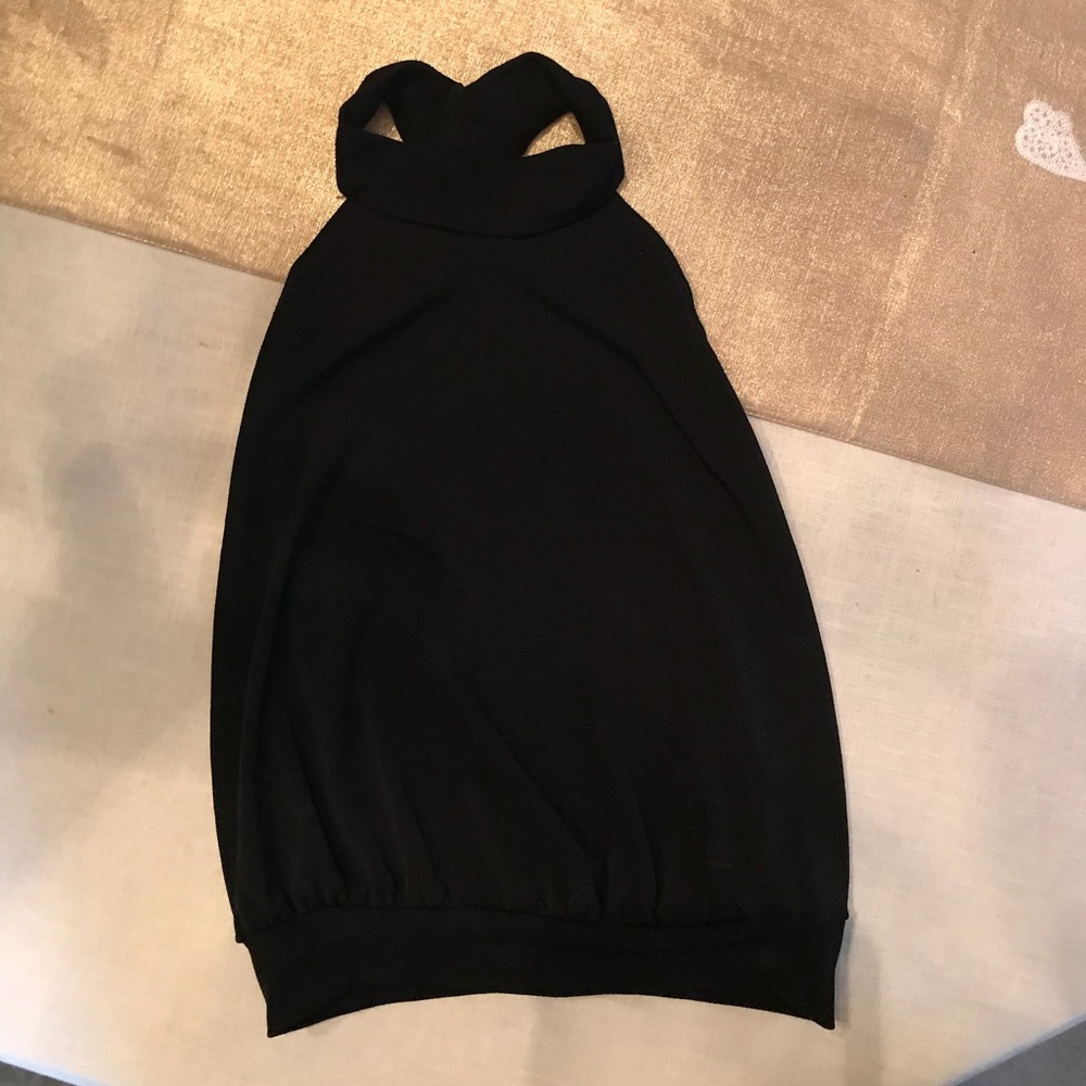 Tobi Halter top. Look at the back!